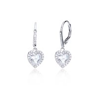 Orecchini Mabina Donna Orecchini In Argento E Zirconi in Argento Zirconia 563131 - 563131